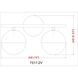 Realm Sphere 2 Light 16 inch Modern Gold Bath Vanity Wall Light