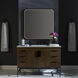 Avior 36 X 36 inch Black LED Lighted Mirror, Vanita by Oxygen