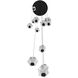 Beluga LED 22 inch Black Multi Port Pendant Ceiling Light
