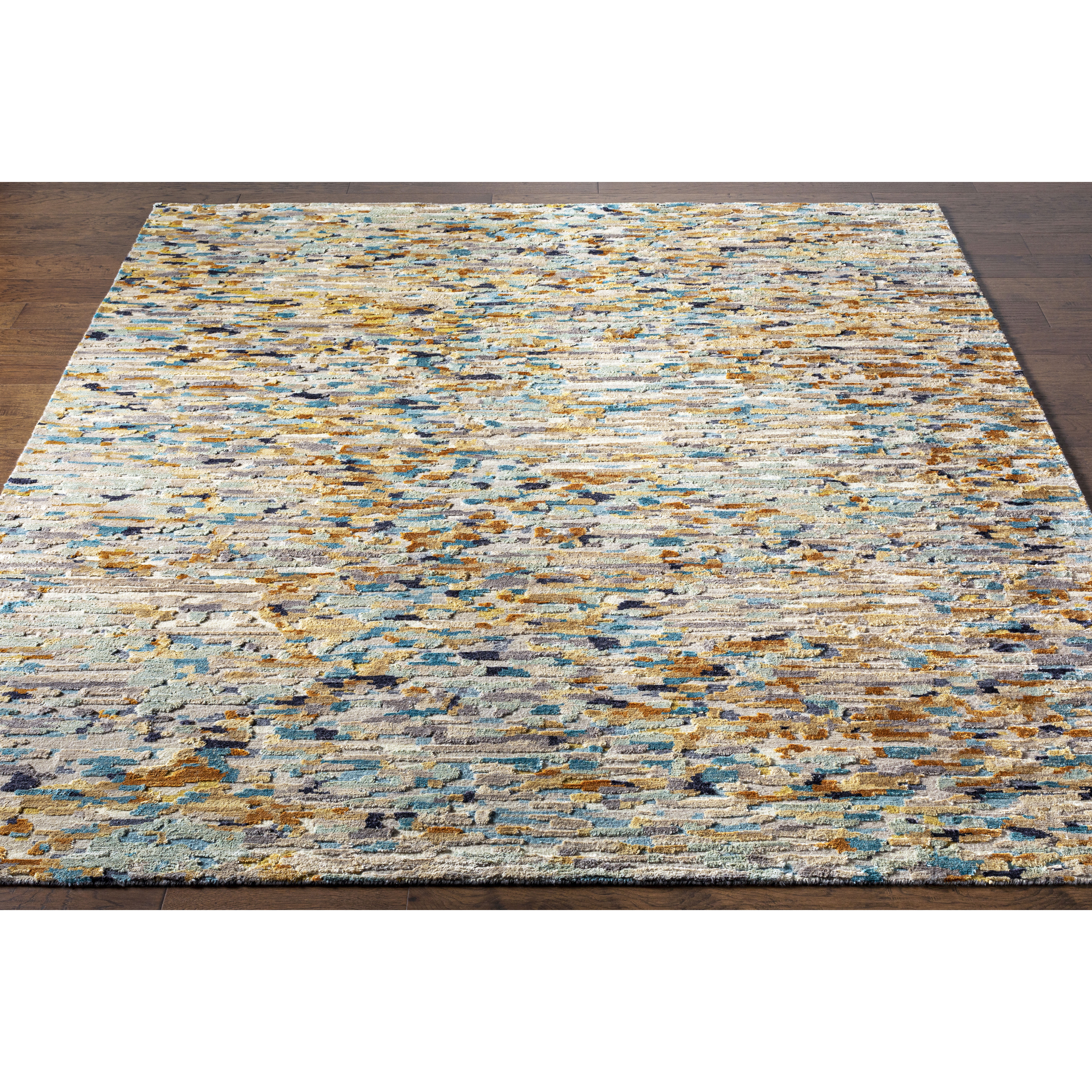 Seda 36 X 24 inch Mustard Rug in 2 x 3, Rectangle