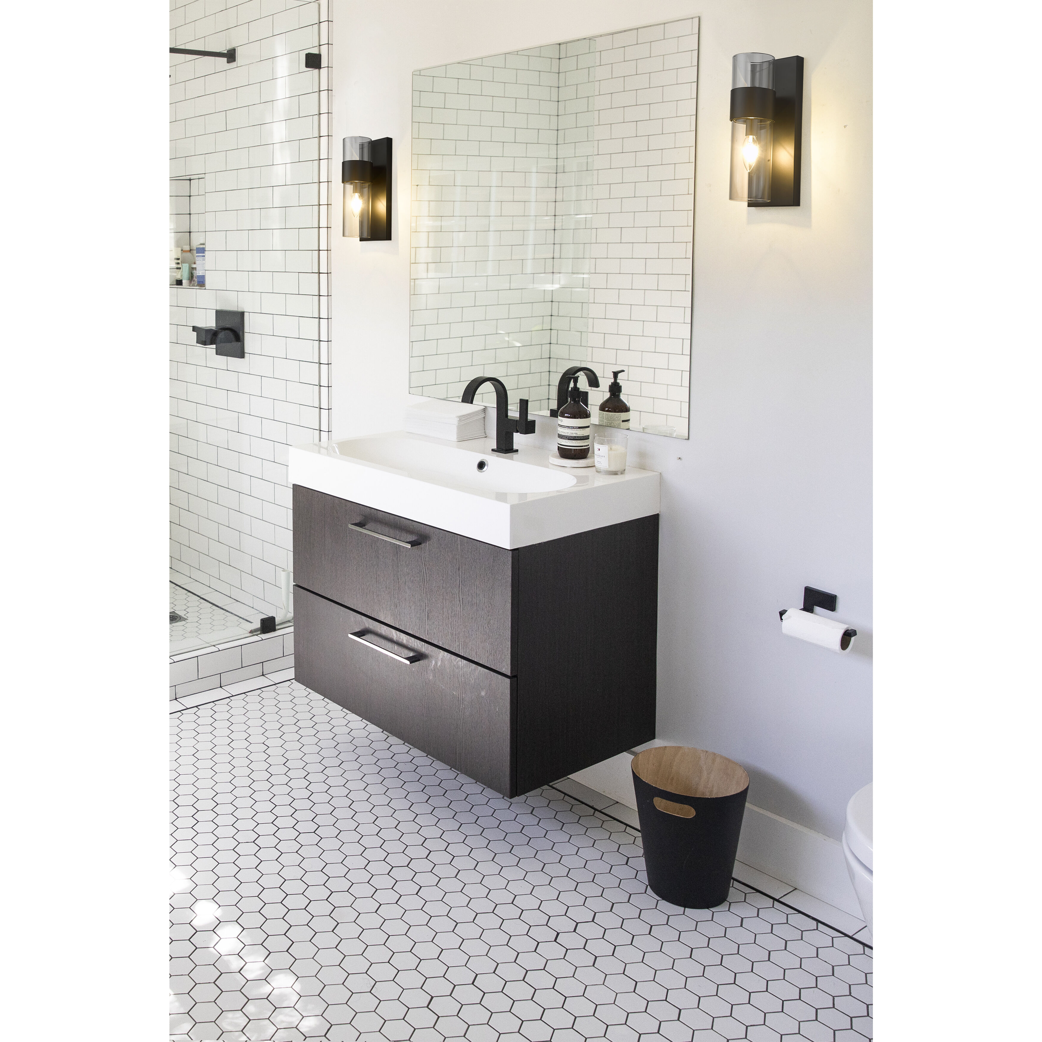 Lawson 1 Light 4.75 inch Matte Black Wall Sconce Wall Light