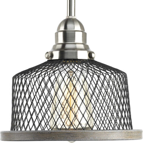 Tilley 1 Light 8 inch Brushed Nickel Mini-Pendant Ceiling Light