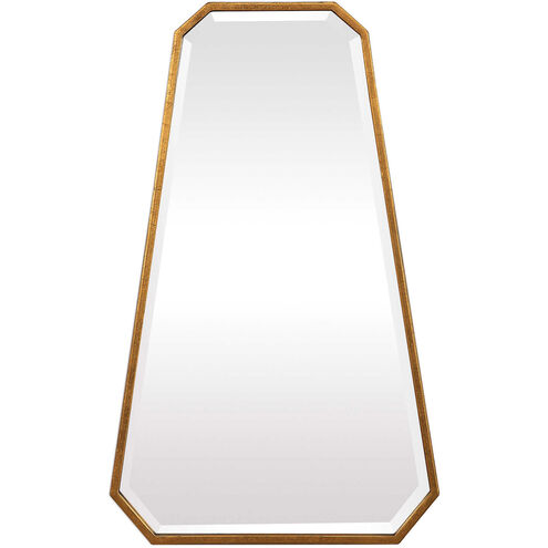 Ottone 36 X 22 inch Metallic Gold Leaf Wall Mirror