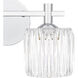 Spade LED 13.5 inch Polished Chrome Bath Light Wall Light, Medium