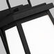 Founders 1 Light 14.25 inch Black Outdoor Wall Lantern