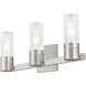 Midtown 3 Light 18 inch Polished Chrome Bath Vanity Wall Light