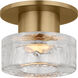 C&M by Chapman & Myers Holsted 1 Light 5.00 inch Flush Mount