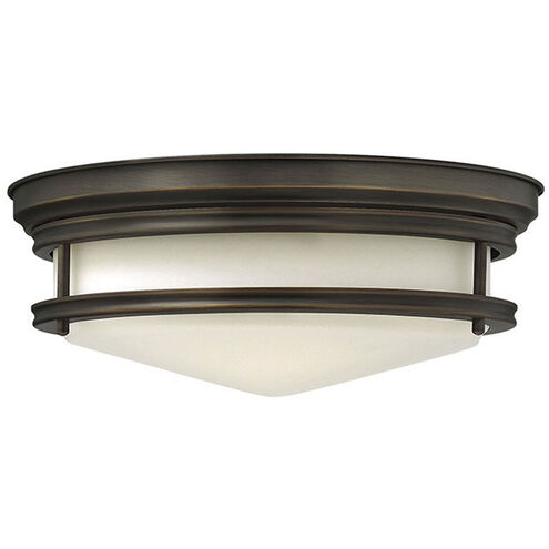 Hadley 3 Light 14 inch Oil Rubbed Bronze Indoor Flush Mount Ceiling Light