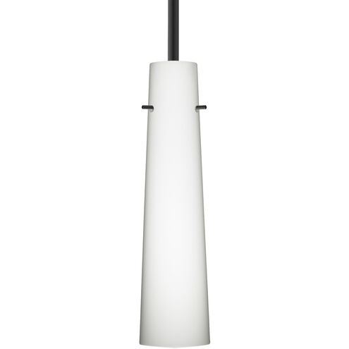 Camino 1 Light Black Stem Pendant Ceiling Light