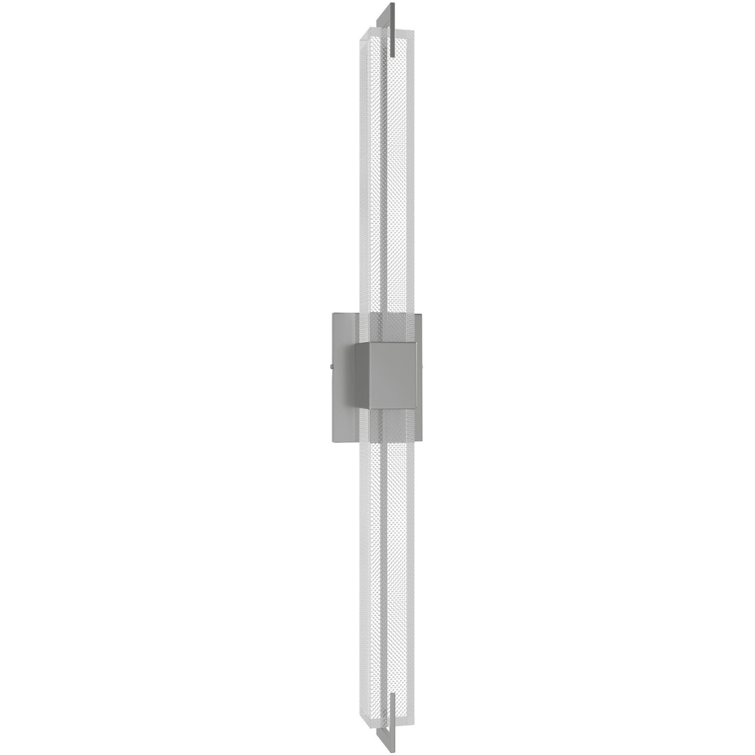Original Glacier Snow Avenue Wall Sconce Wall Light in Polished Nickel