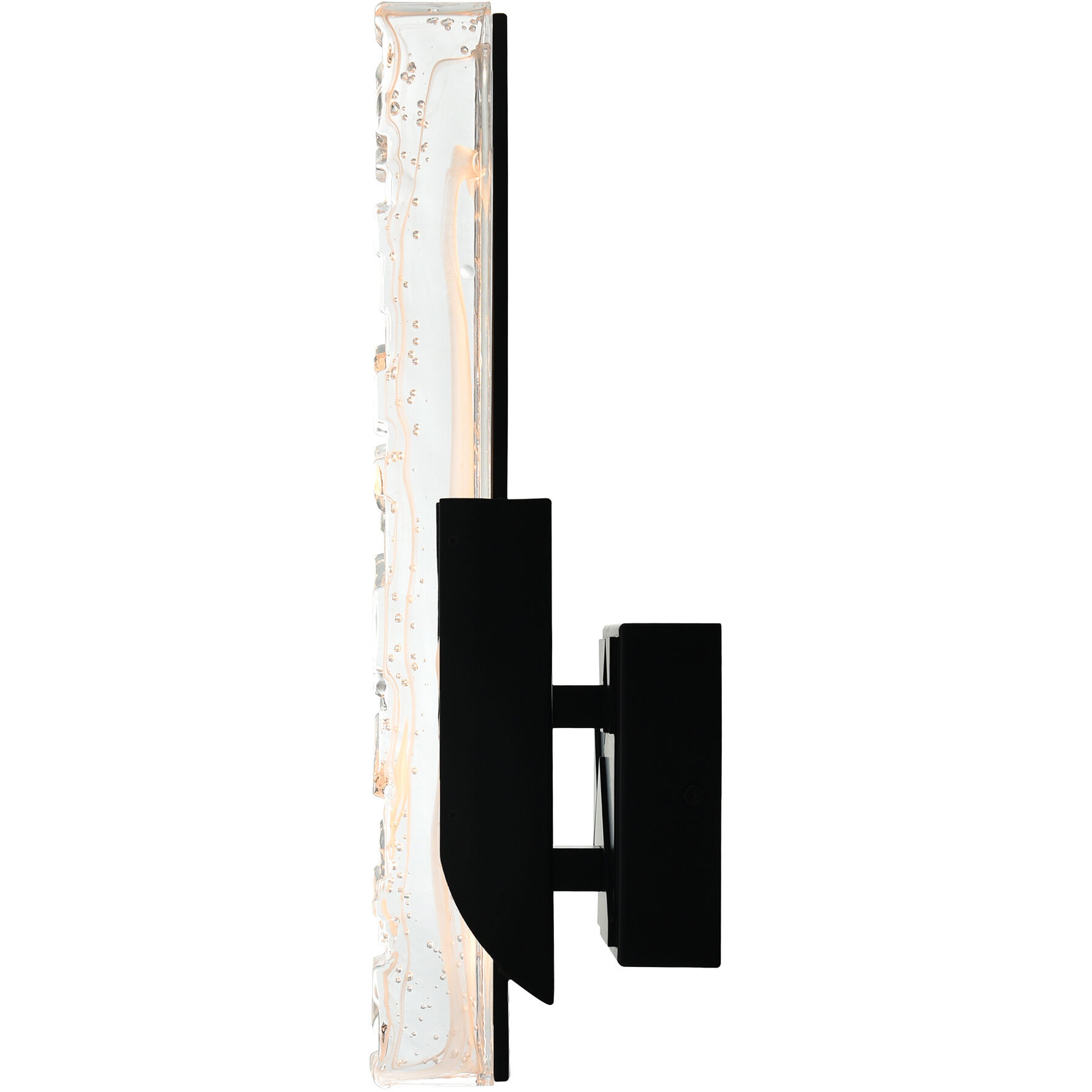 Valira LED 4.3 inch Black Wall Light