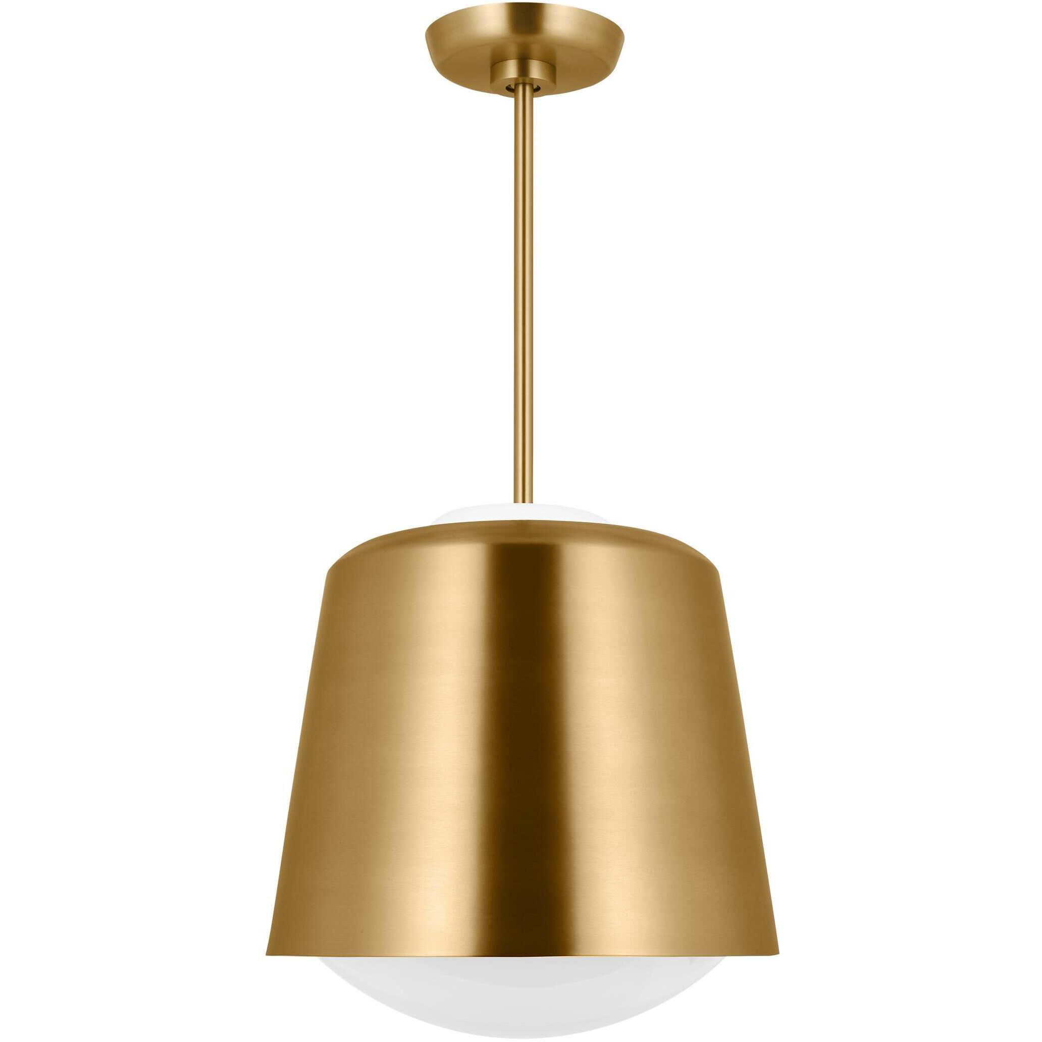 kate spade new york Draper 1 Light 12 inch Burnished Brass Pendant Ceiling Light
