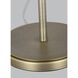 Esther 17 inch 9.00 watt Time Worn Brass Table Lamp Portable Light