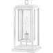 Coastal Elements Estate Series Republic 1 Light 16.5 inch Textured White Outdoor Pier Mount