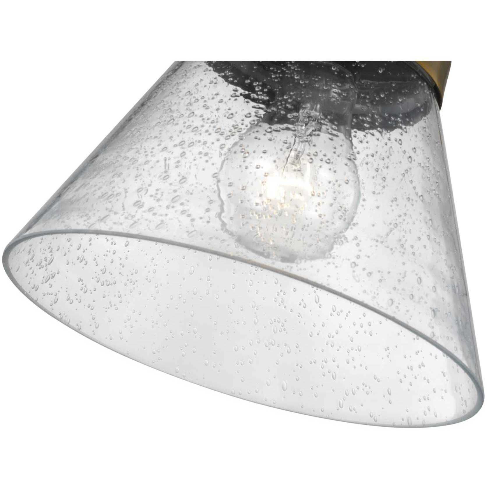 Hinton 18 inch 60.00 watt Vintage Brass Swing Arm Wall Light