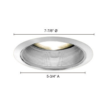 Signature Antique Bronze & White Recessed Lighting Trim