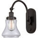 Franklin Restoration Bellmont LED 6.5 inch Oil Rubbed Bronze Sconce Wall Light in Clear Glass