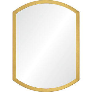 Vanessa 40 X 30 inch Gold and Clear Mirror