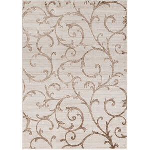 Neptune 39 X 24 inch Neutral and Neutral Area Rug, Polypropylene and Polyester