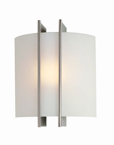 Checks 1 Light 8 inch Polished Steel ADA Wall Sconce Wall Light