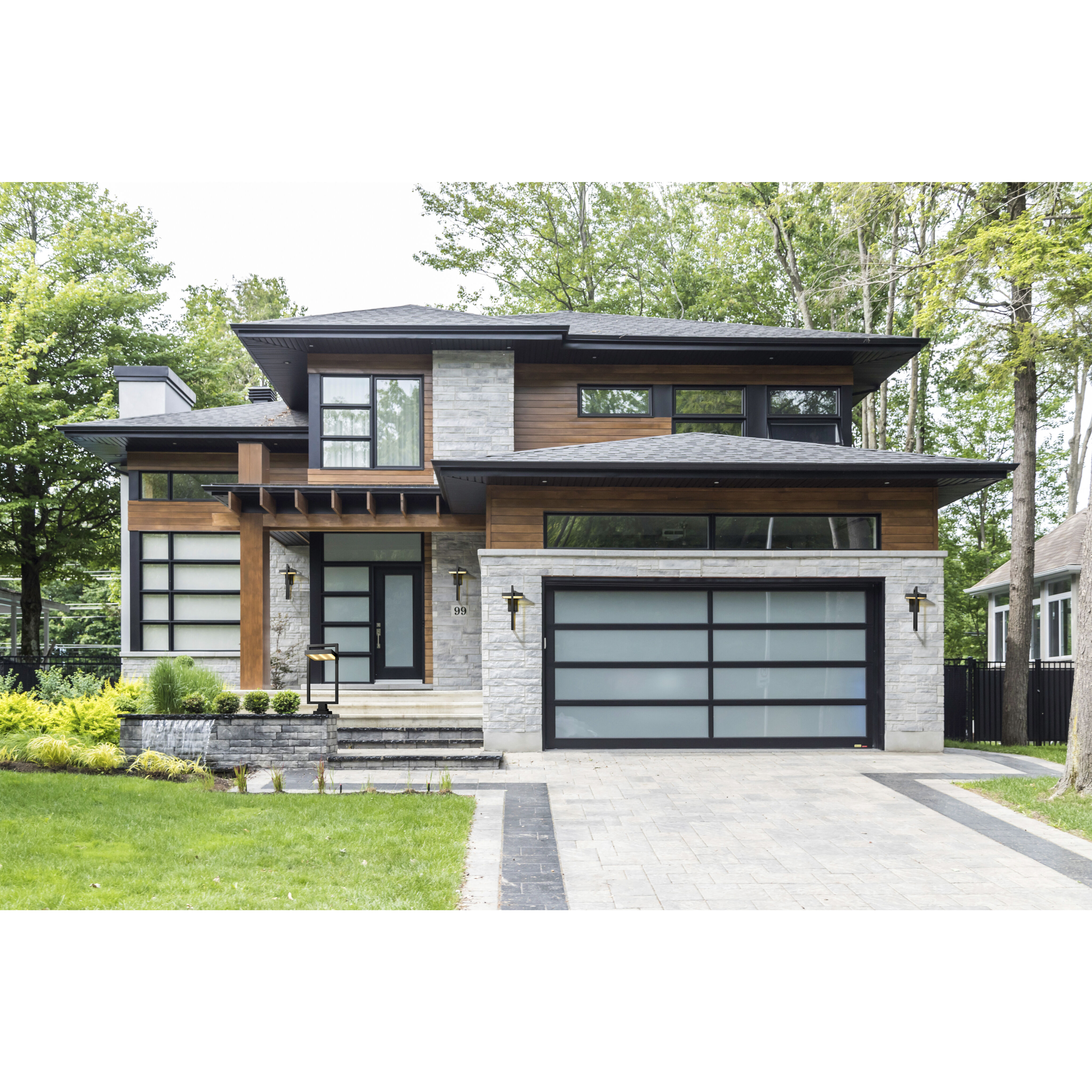 Luttrel LED 31.5 inch Black Outdoor Pier Mounted Fixture