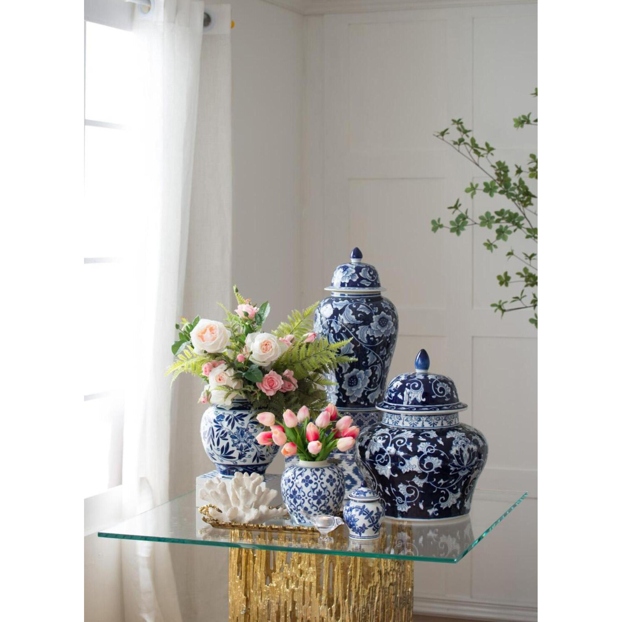 Aline 17 X 14 inch Vase