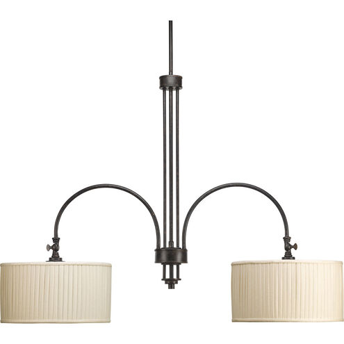 Clayton 2 Light 40.75 inch Espresso Chandelier Ceiling Light