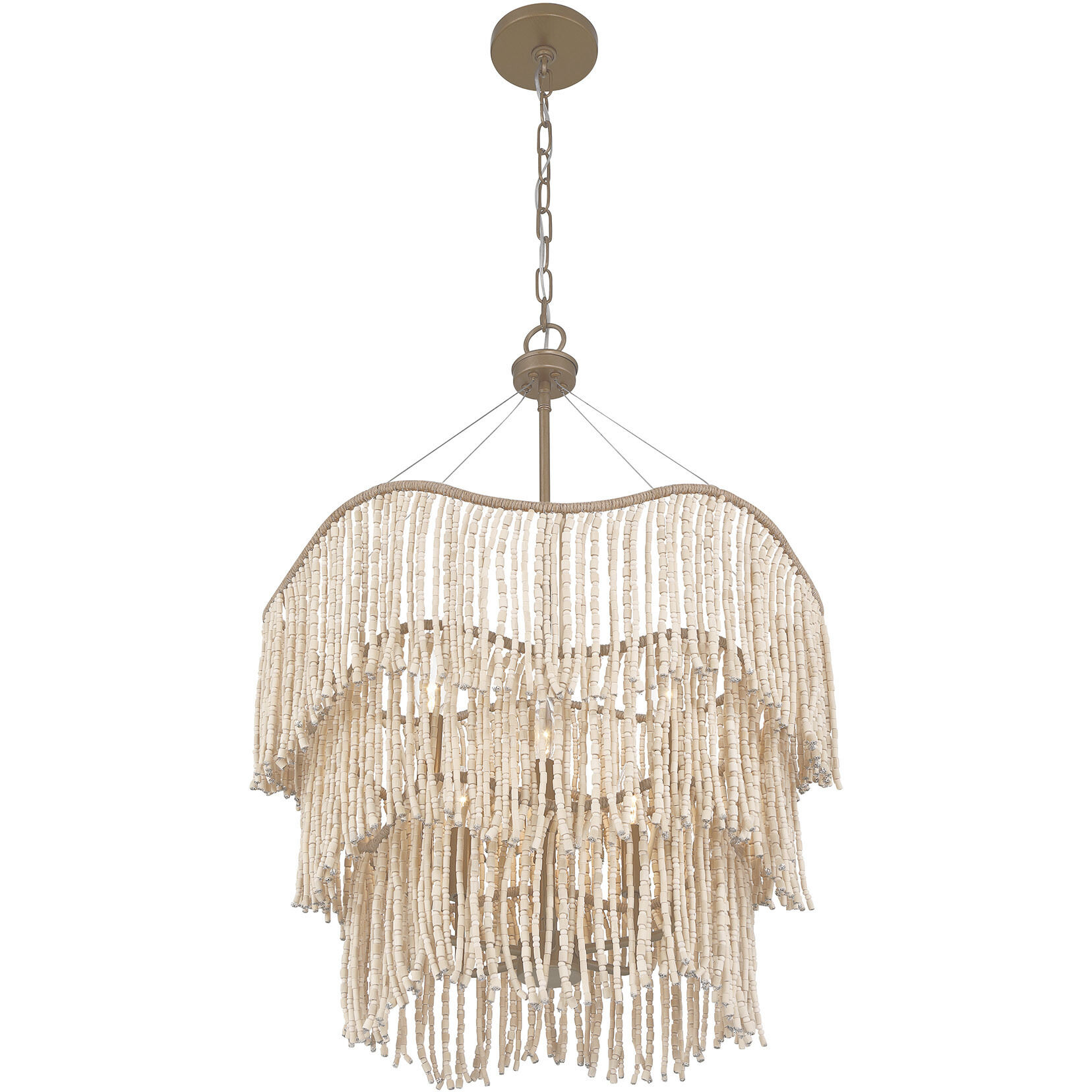 Melia 6 Light 22 inch Cypress Pendant Ceiling Light