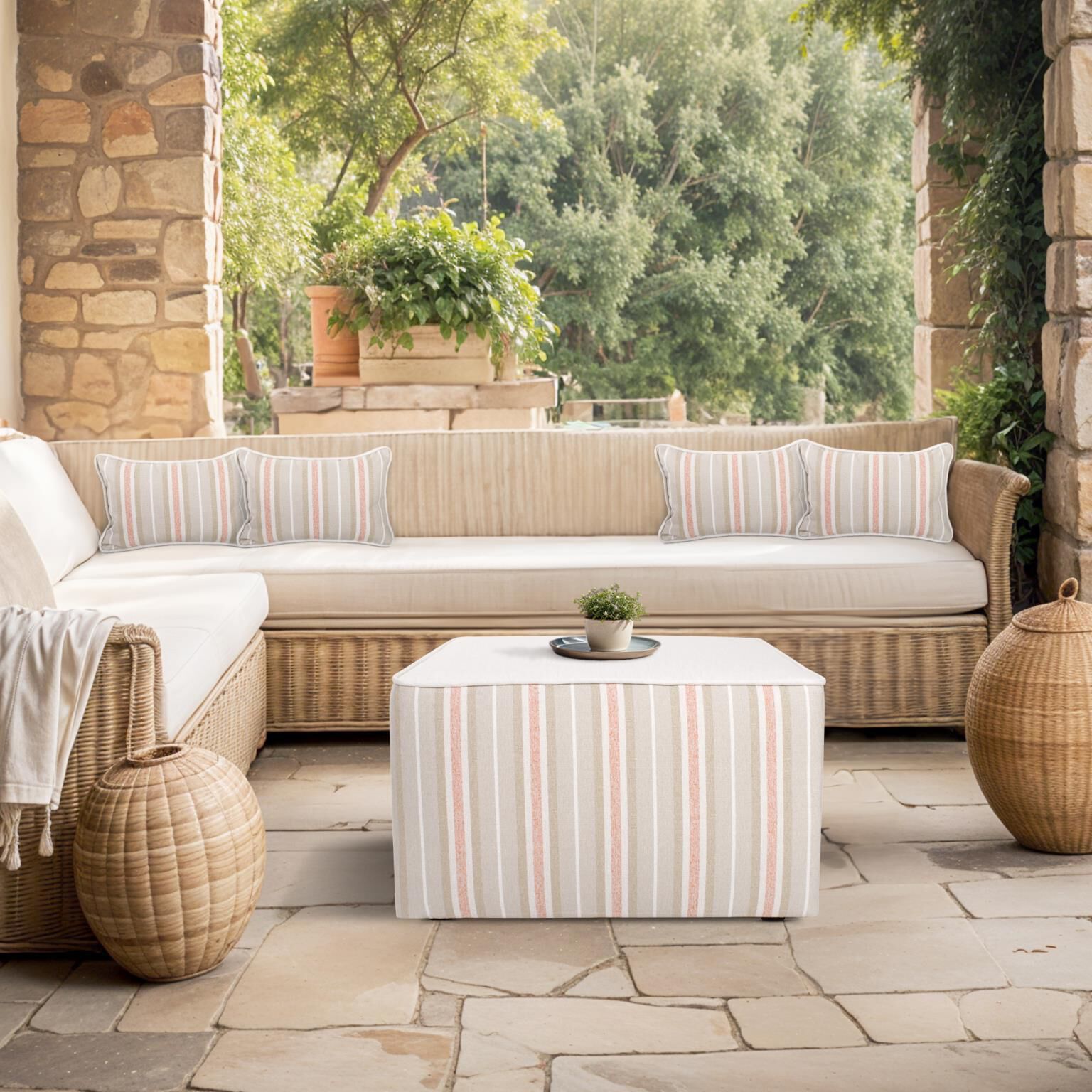 Dune Universal 18 inch Terra Outdoor Ottoman