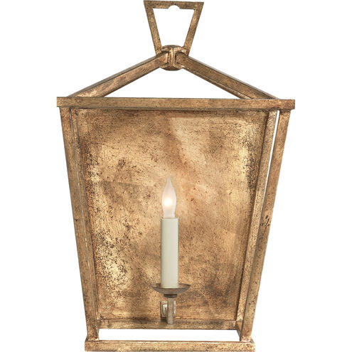 Chapman & Myers Darlana 1 Light 17 inch Gilded Iron Wall Lantern