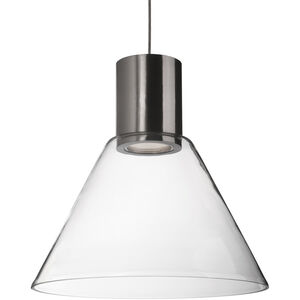 Vanier LED 11.5 inch Brushed Nickel Pendant Ceiling Light