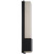 Vodka LED 5 inch Black Vanity Light Wall Light in 16in.
