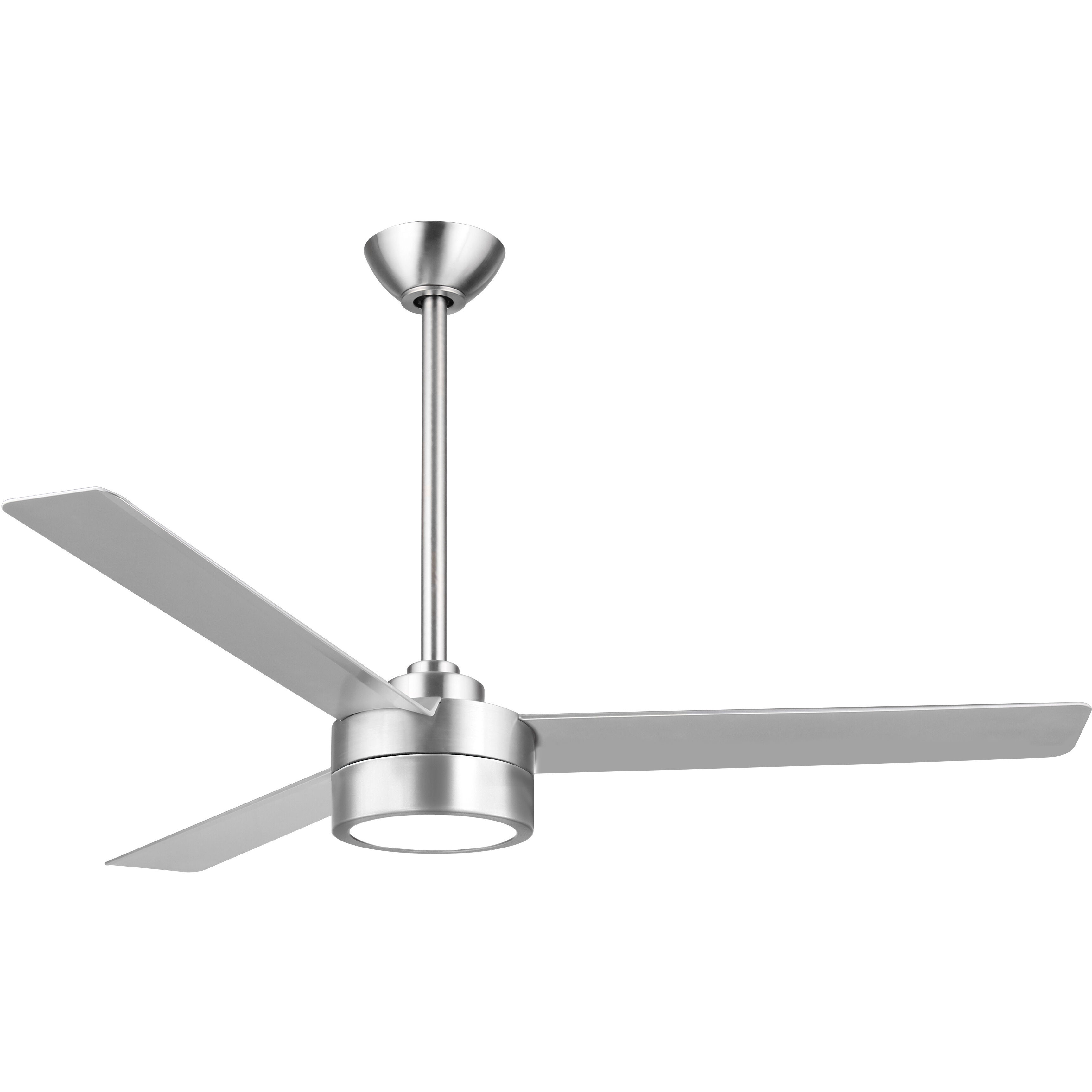Roto 52 inch Brushed Aluminum Ceiling Fan