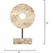 Soleil 13 X 8 inch Marble Stand Sculpture