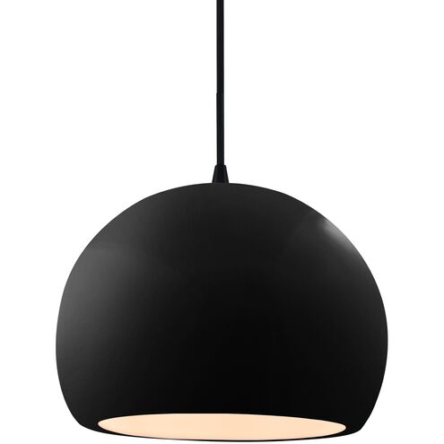 Radiance LED 10 inch Gloss Black and Matte Black Pendant Ceiling Light