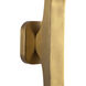 Briar 2 Light 5.13 inch Brushed Gold Wall Sconce Wall Light