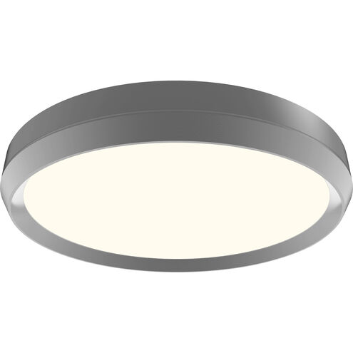 Skylight 14 inch Satin Nickel Flush Mount Ceiling Light