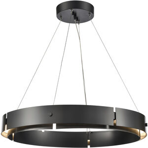 Fogelberg LED 26 inch Matte Black Pendant Ceiling Light