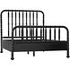 Bachelor Hand Rubbed Black Bed, Queen