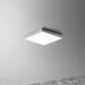 Trim LED 6.25 inch Satin Nickel Flush Mount Ceiling Light