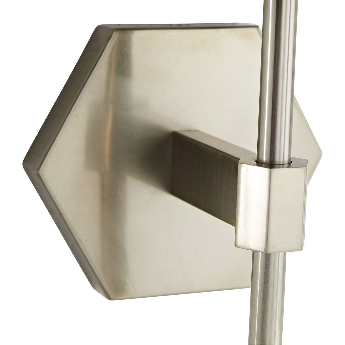 Gemma Sconce Wall Light in Pale Brass