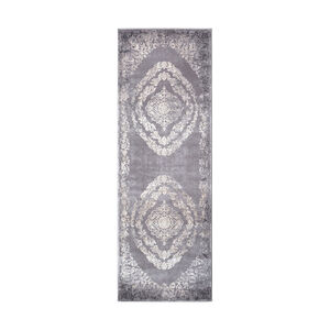 Dido 91 X 31 inch Charcoal Rug, Runner
