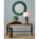 Glasshouse 28.25 inch 150 watt Black and Gold Table Lamp Portable Light