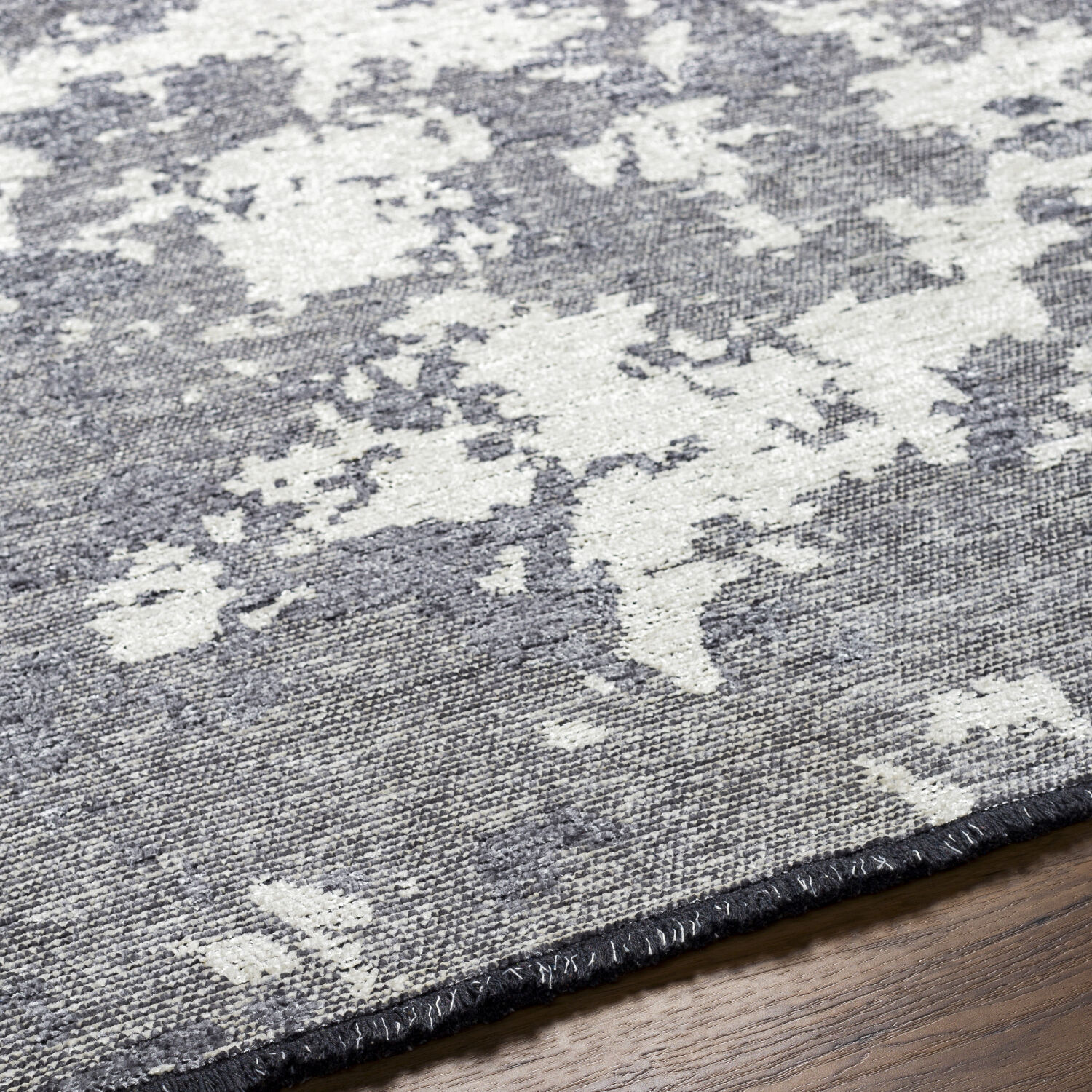 Toscana 108 X 75 inch Slate Rug, Rectangle
