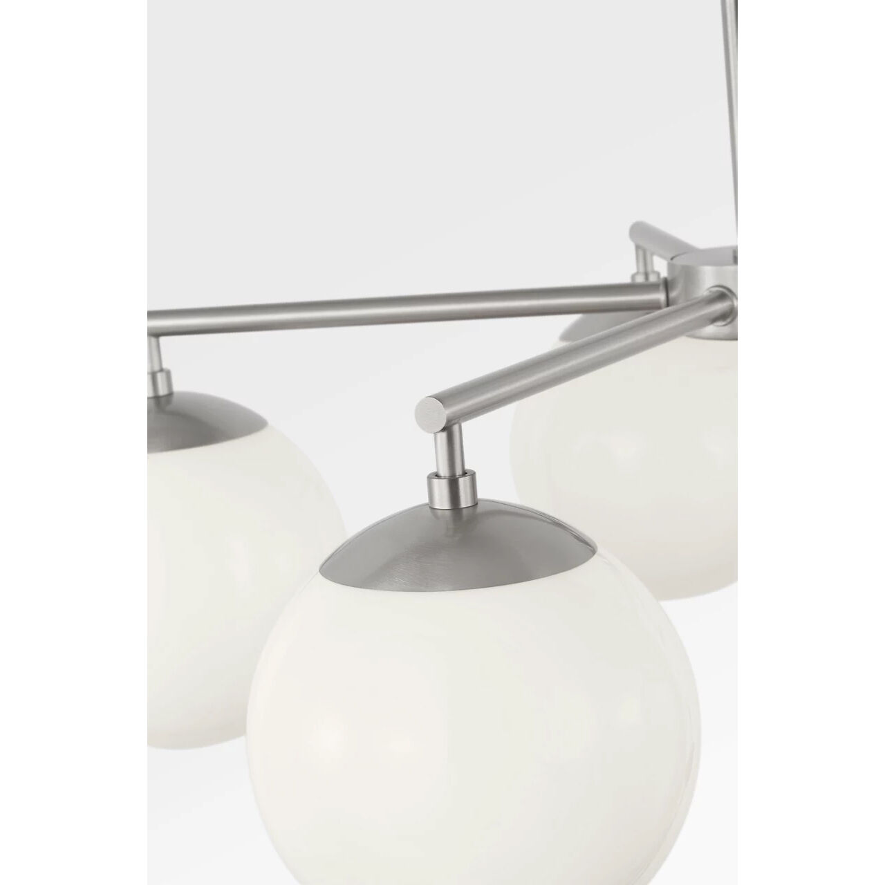 Nube 5 Light 26 inch Brushed Nickel Chandelier Ceiling Light in Incandescent