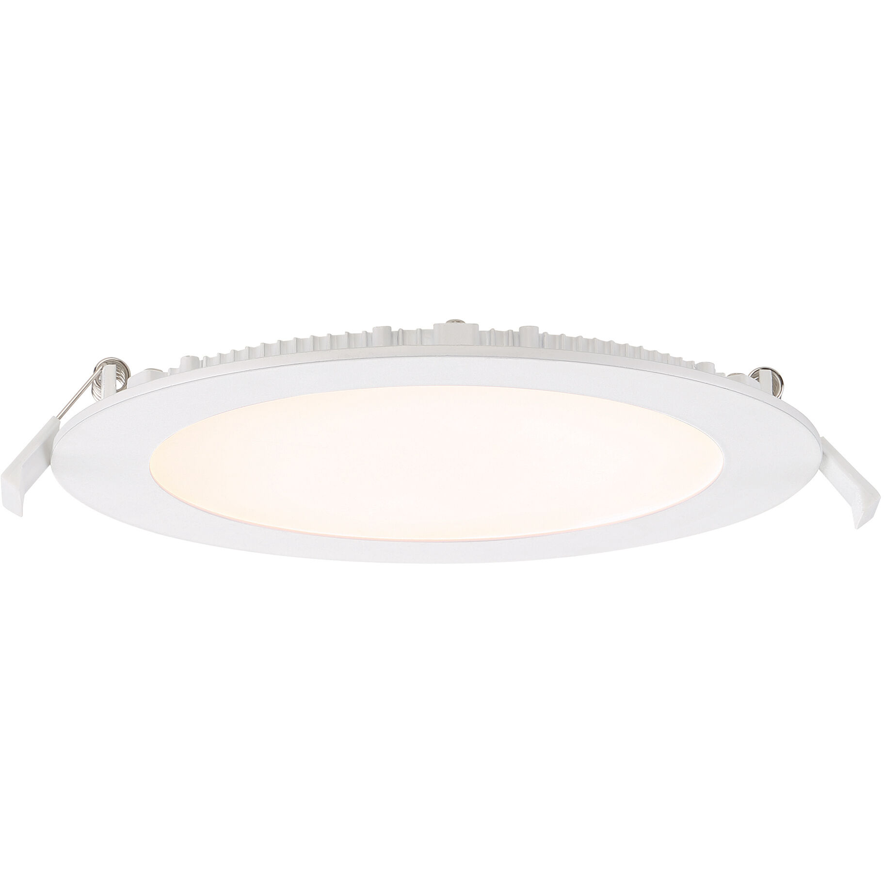 EnviroLite LED 6.85 inch White Slim Panel Downlight Ceiling Light