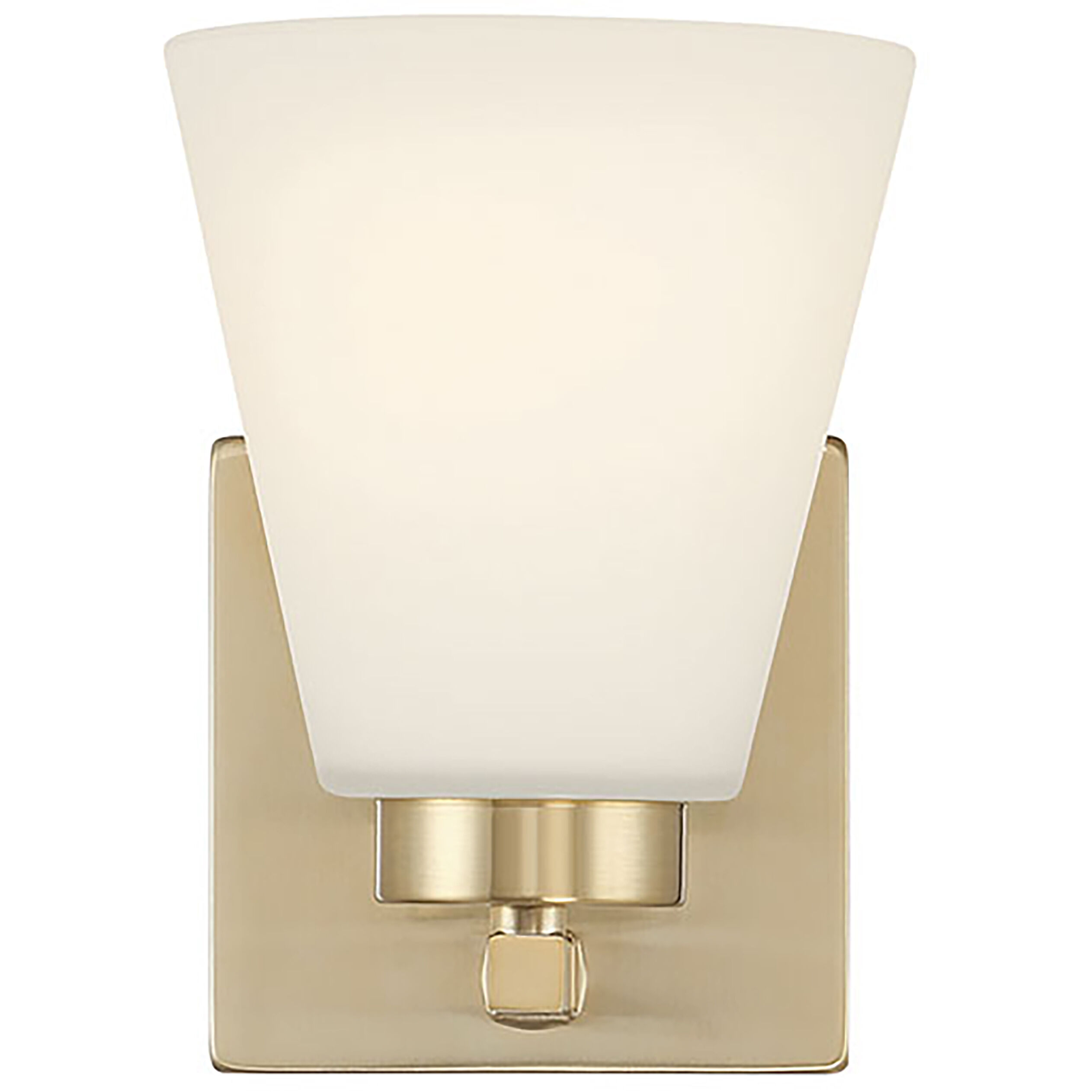 Strayhan 1 Light 5 inch Modern Gold Wall Sconce Wall Light