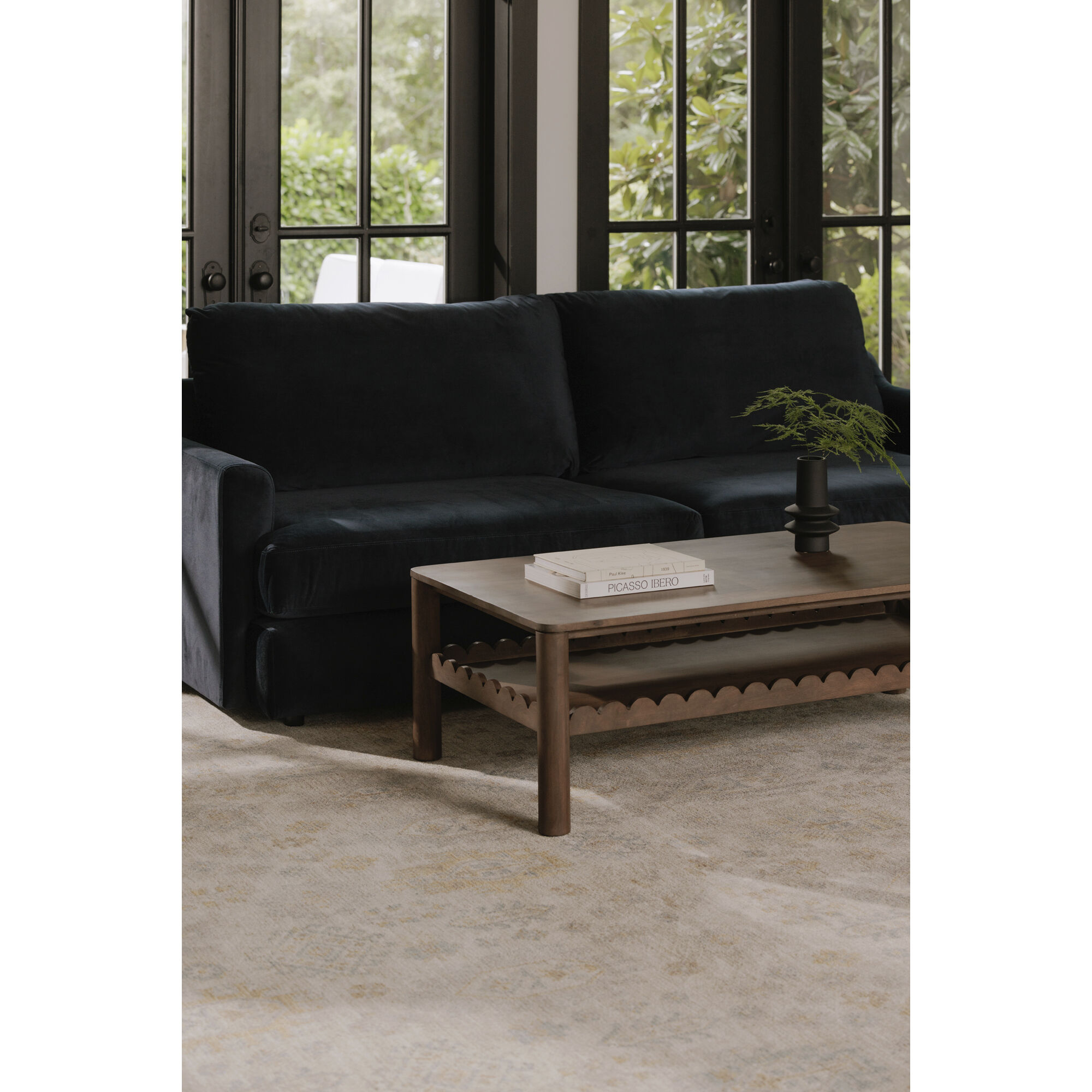 Wiley 52 X 25.5 inch Brown Coffee Table