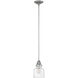 Academy LED 7 inch English Nickel with Polished Nickel Indoor Pendant Ceiling Light