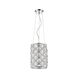 Isabella 1 Light 9 inch Polished Nickel Pendant Ceiling Light